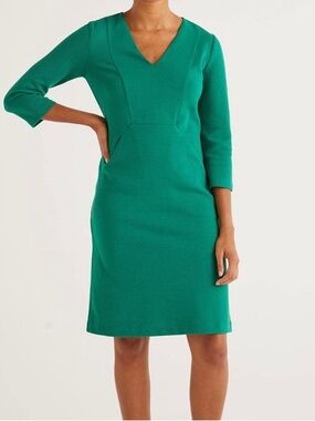 Boden Brontë ottoman green dress 20 NWT